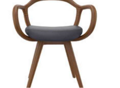 Chairs Living room Dining room Armchair Wooden chair with armrest Dining room Furniture